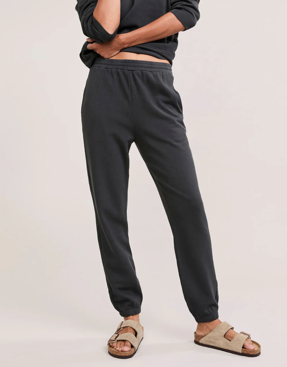 Berkeley Sweatpant in Washed Black