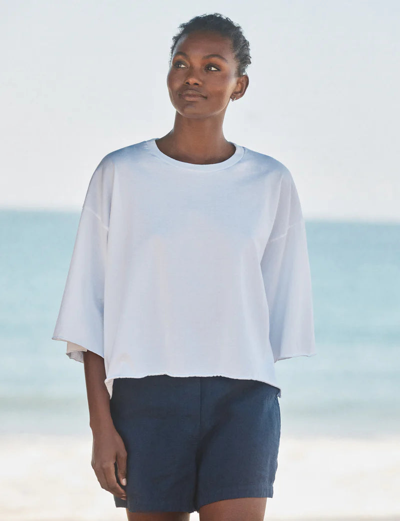 Oversized Crop SS Tee