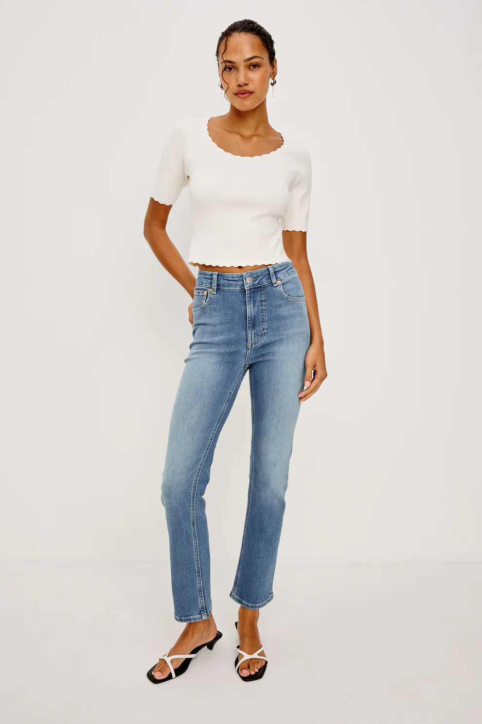 Louanna Top in Ivory
