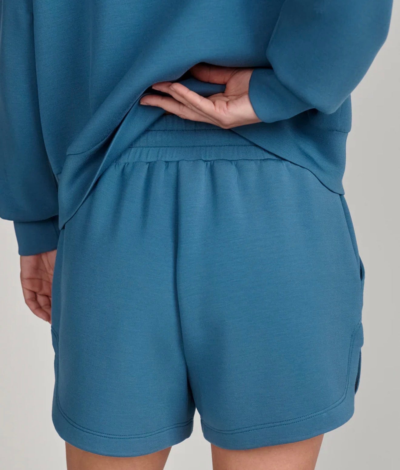 Coulter High Rise Short 3.5 - Mallard Blue