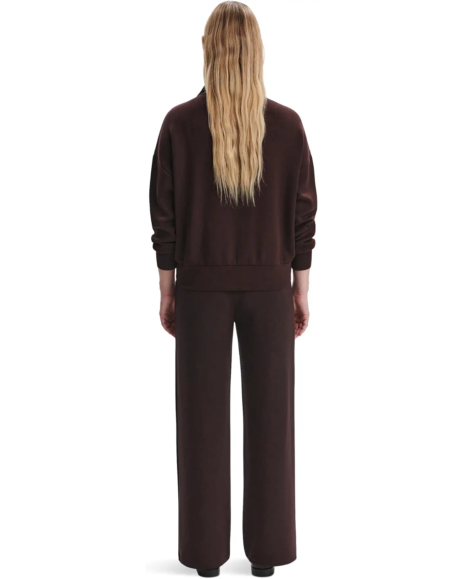 The Wide Leg Pant 30” - Coffee Bean