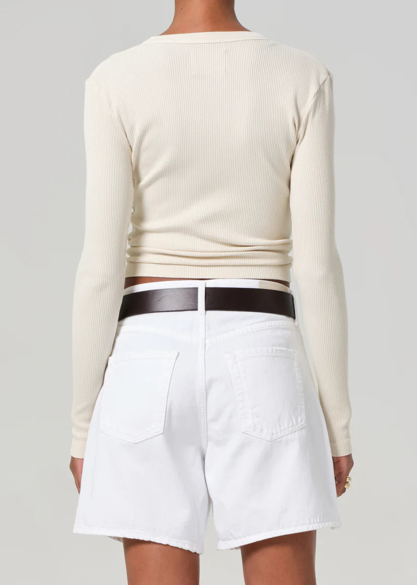 Mara U-Neck in Dune