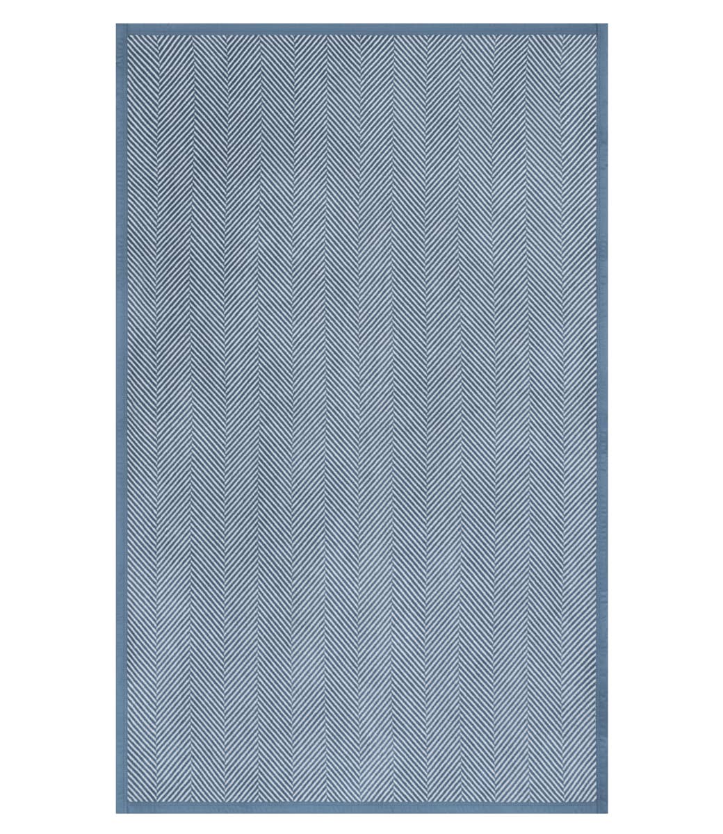 Harborview Herringbone Cornflower Blanket: Original