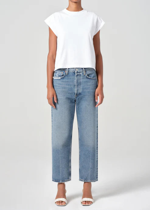 90's Crop midrise Loose Straight in Hooked
