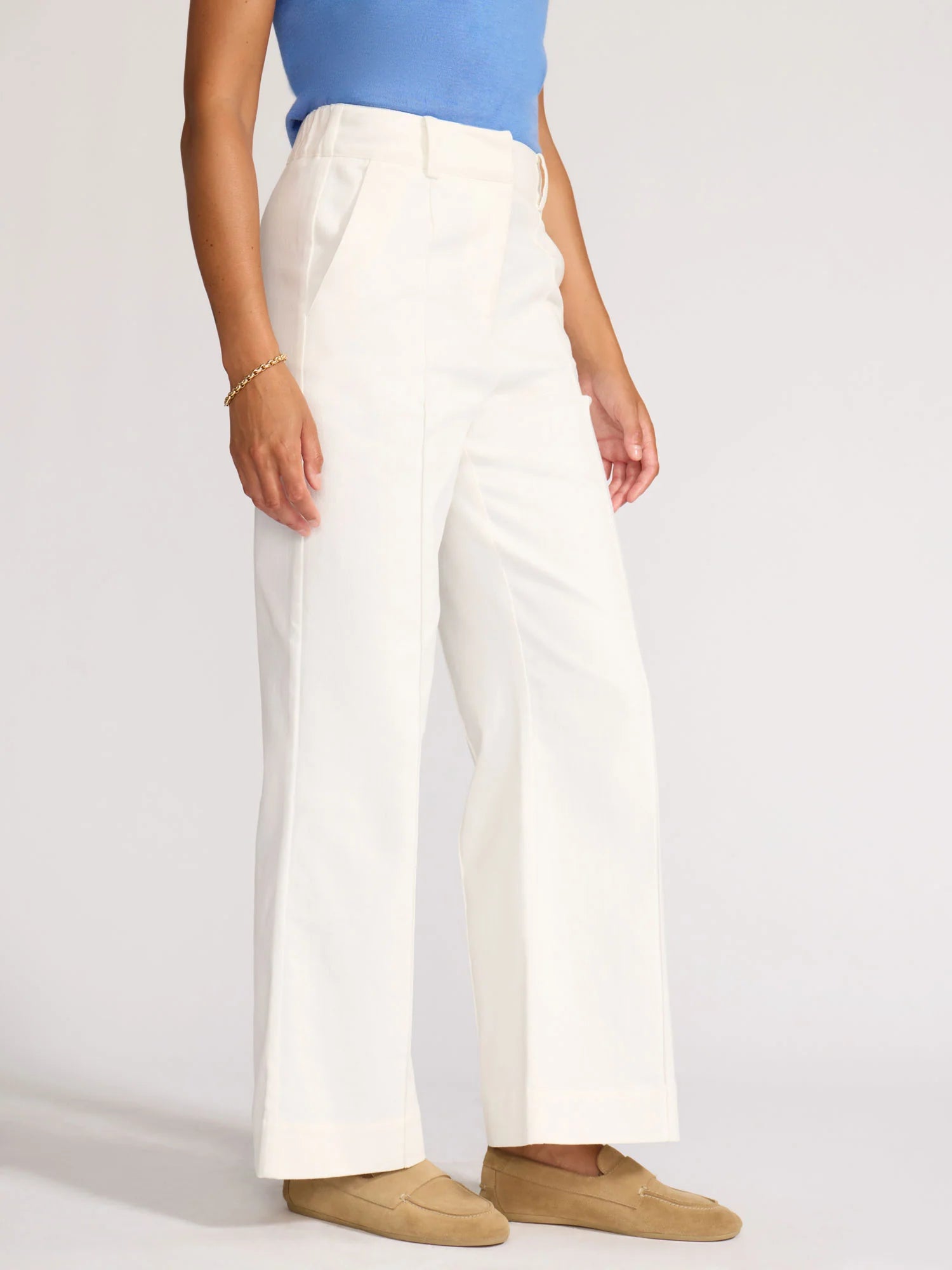 Nico Pant in Ivory