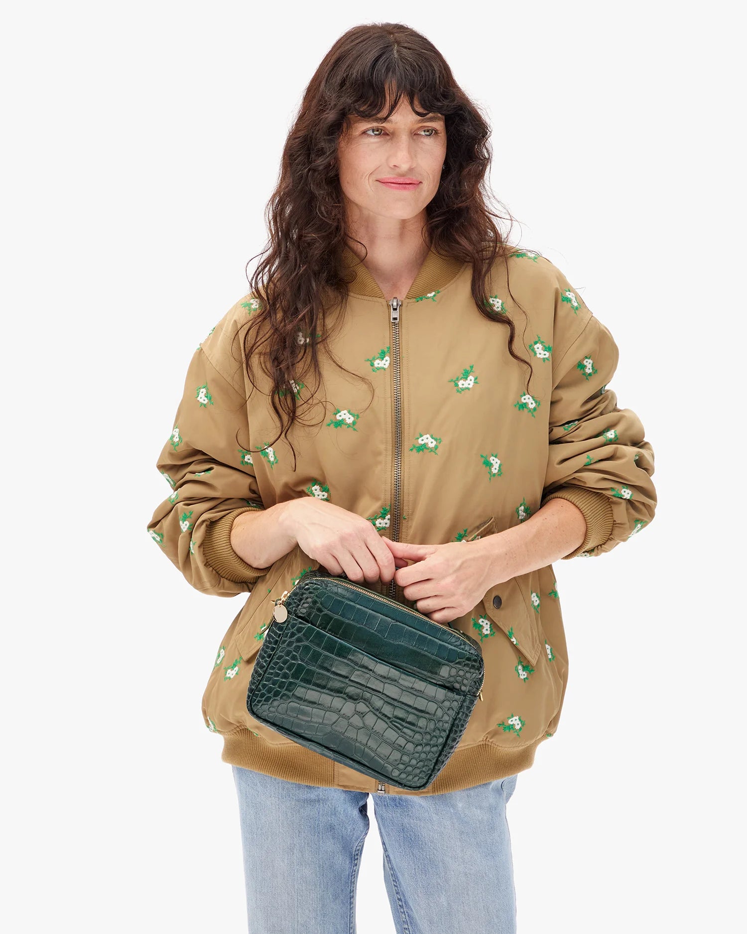 Mirabel in Autumn Croco in Deep Pine