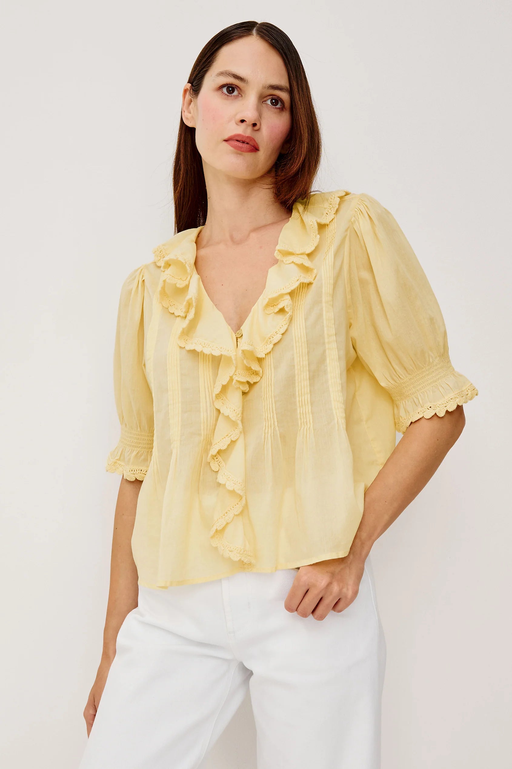 Bloom Top in Sunshine