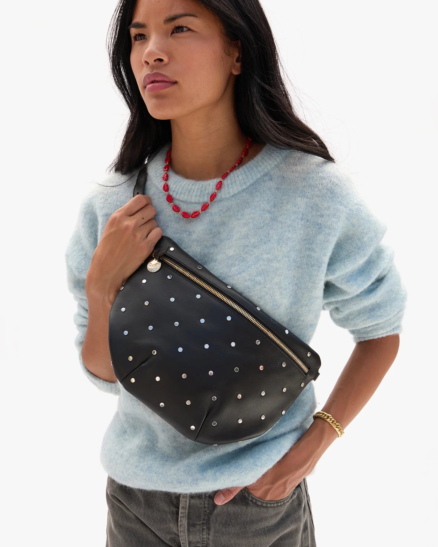 Grande Fanny in Natura with Allover Studs