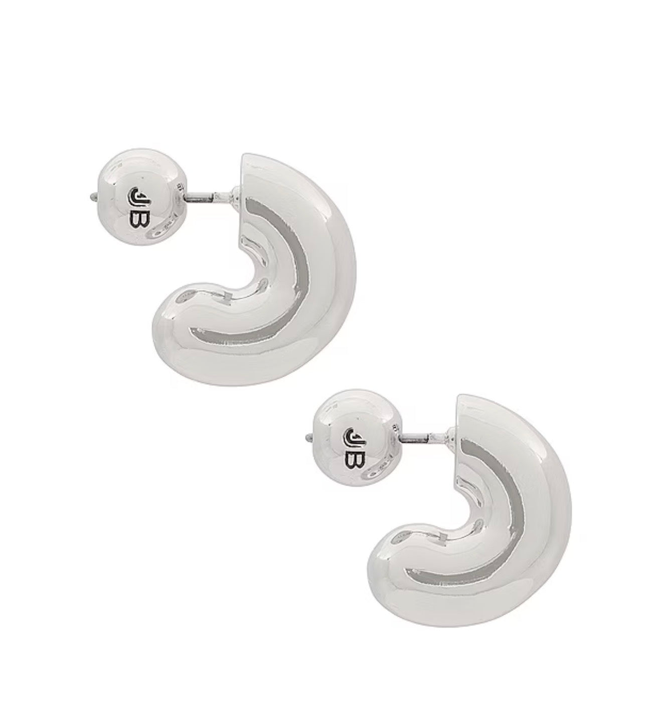 Tome Hoops Small - Silver