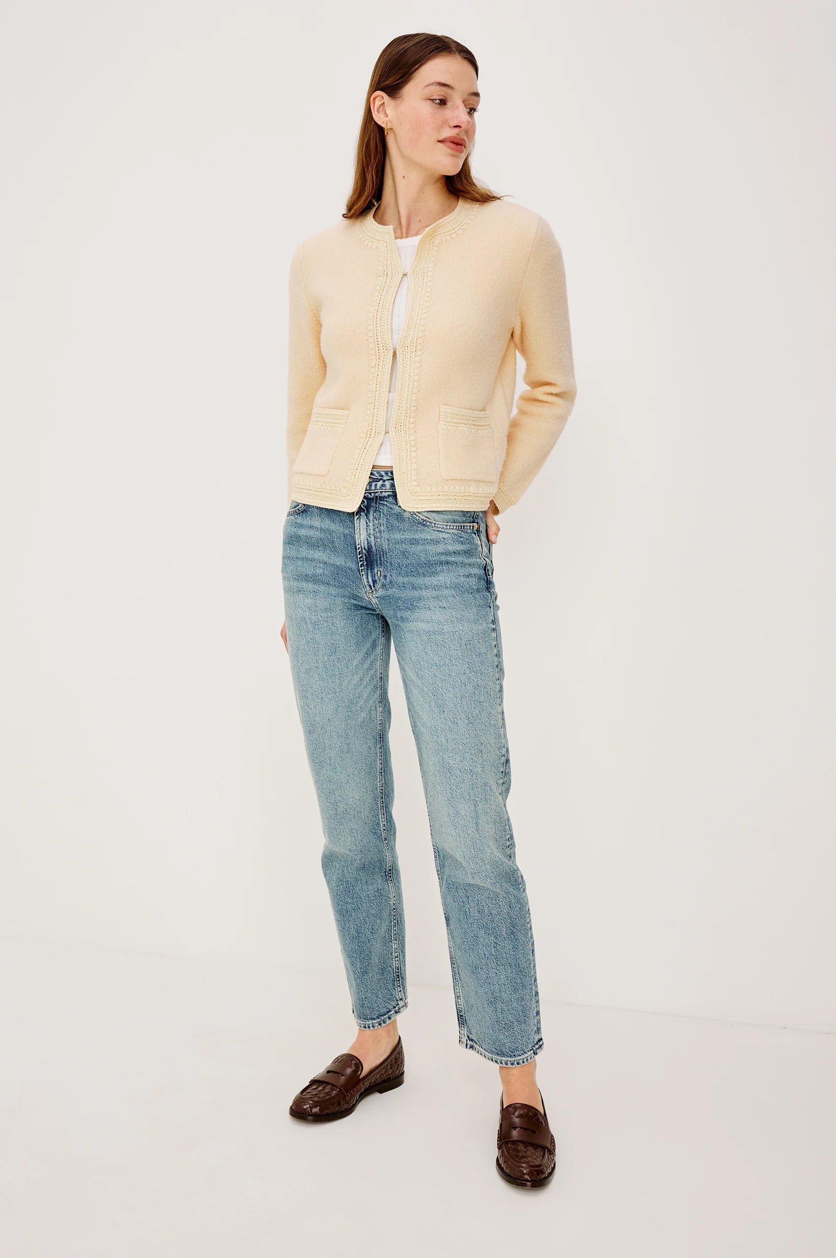 Micala Sweater in Oat