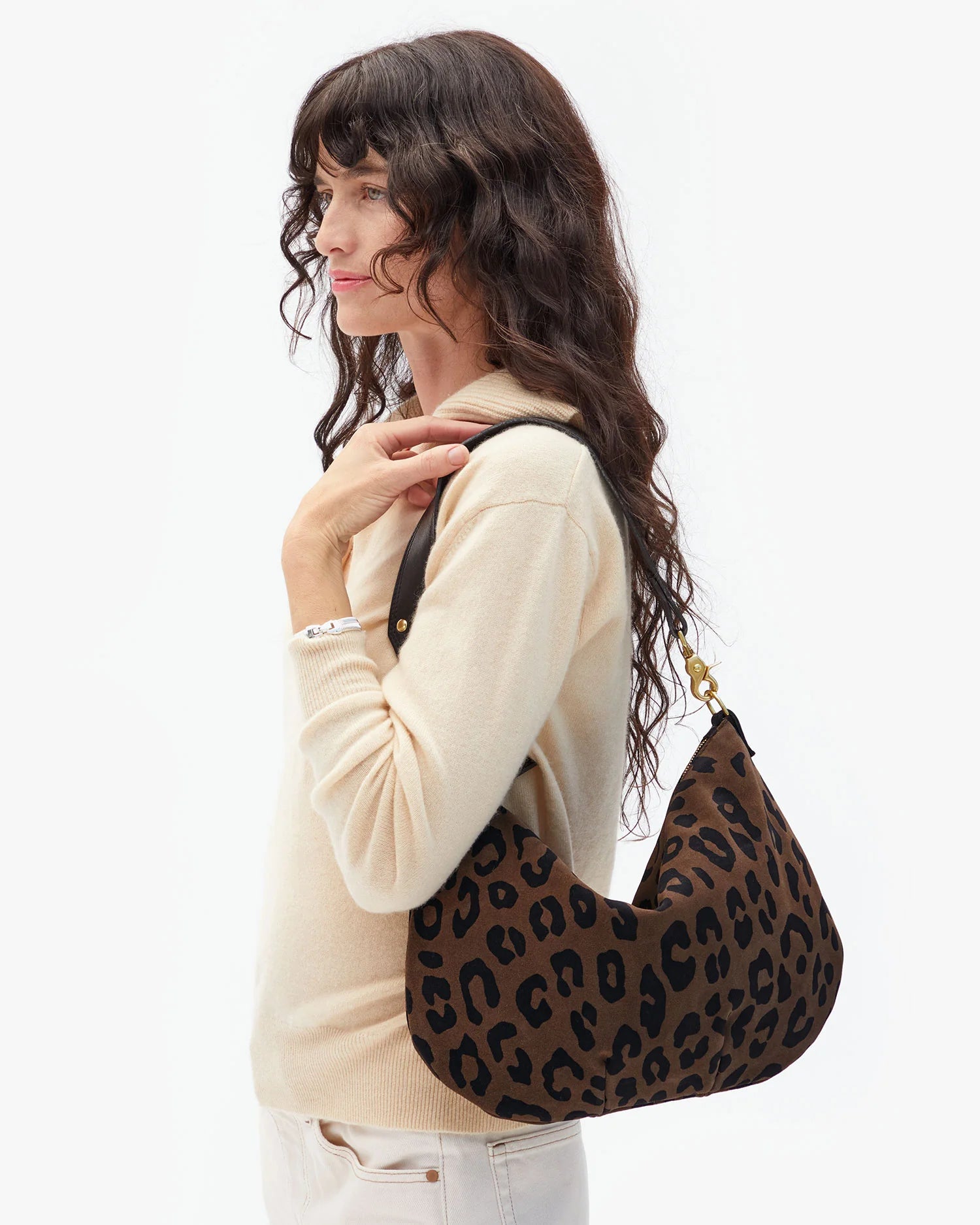 Moyen Messenger in Pablo Cat Suede