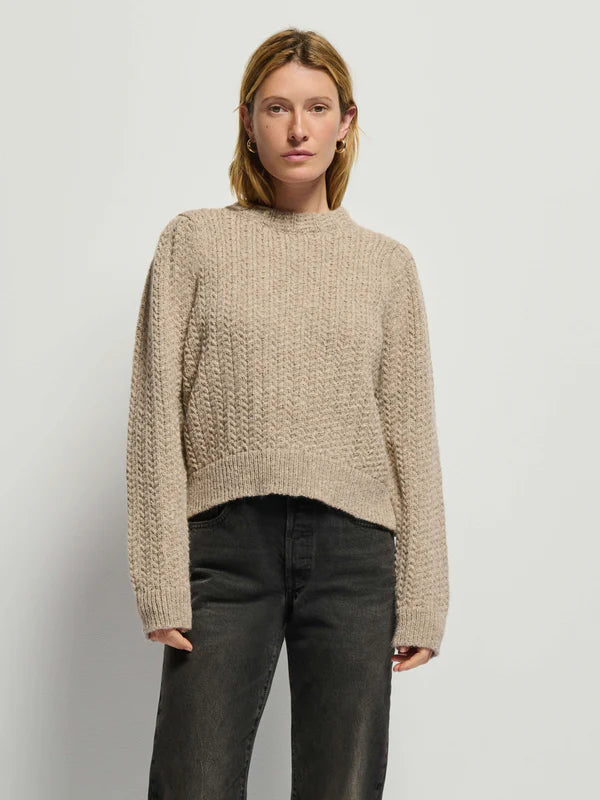 Eboni Mock Neck Tuck