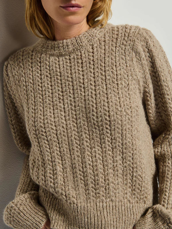 Eboni Mock Neck Tuck