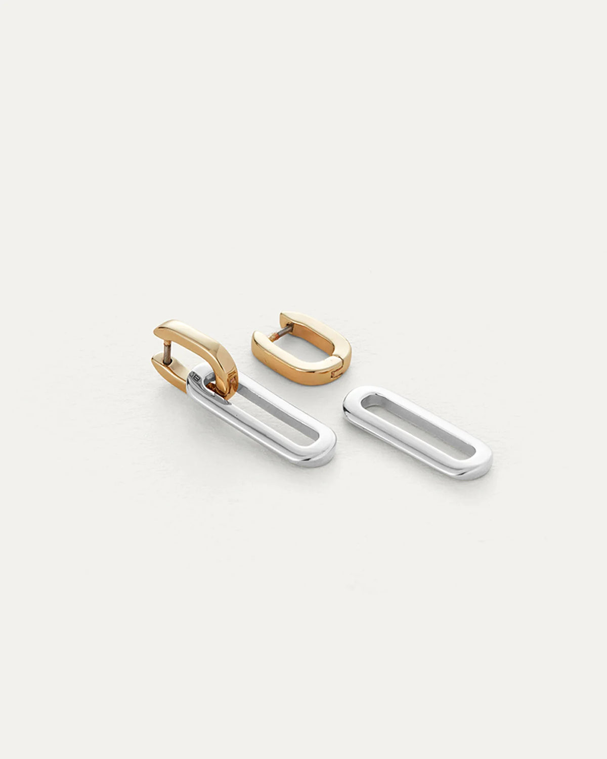 Puffy Detachable Link Earrings