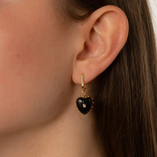 Isabel Onyx Earrings