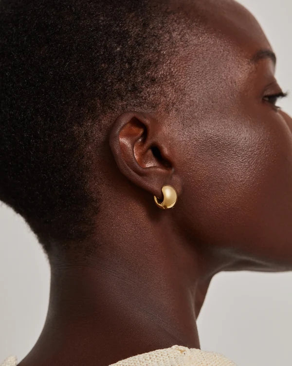 Small Gemma Hoops