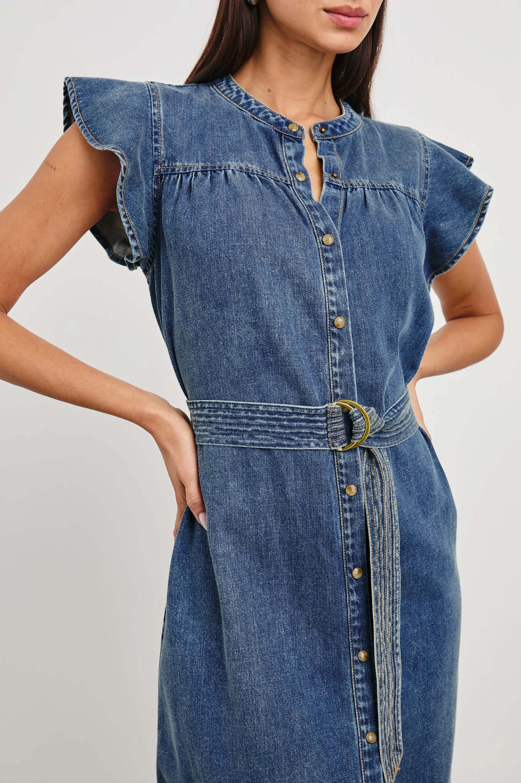 Letta Dress in Classic Blue