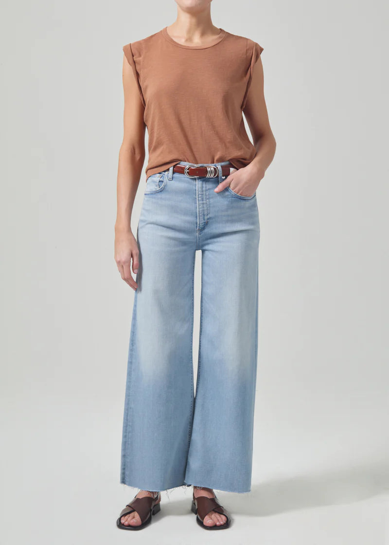 Lyra Crop Wide Leg in Marquee
