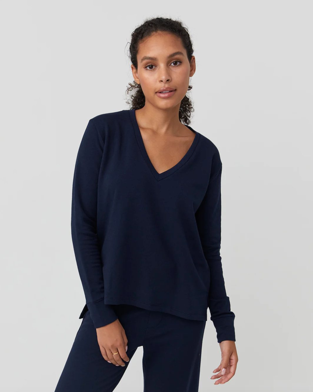 Houston V-Neck Long Sleeve