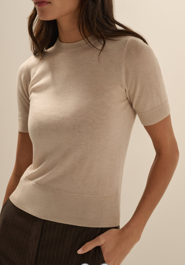 The Good Sport Top- Cream