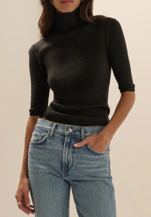 The Amelia Top- Black