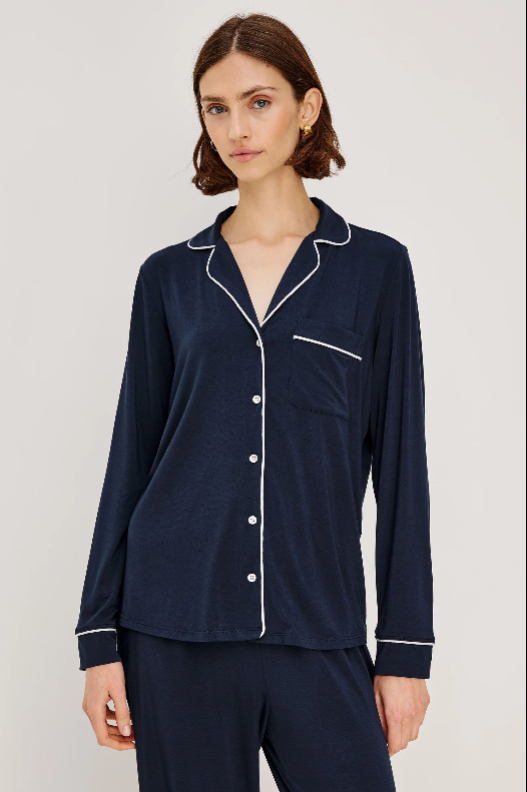 Varra Pajama Set- Navy