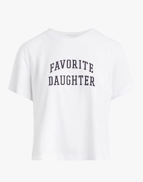 The Cropped Collegiate Tee