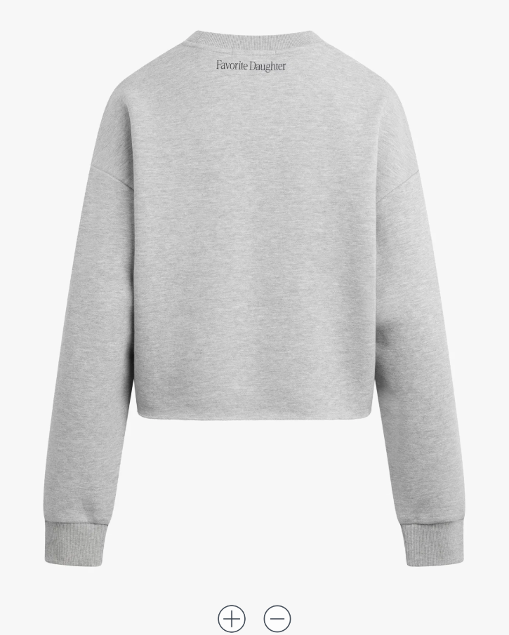 The Cropped Dad's Favorite Sweatshirt