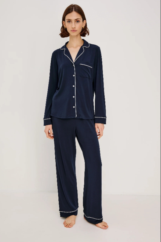 Varra Pajama Set- Navy