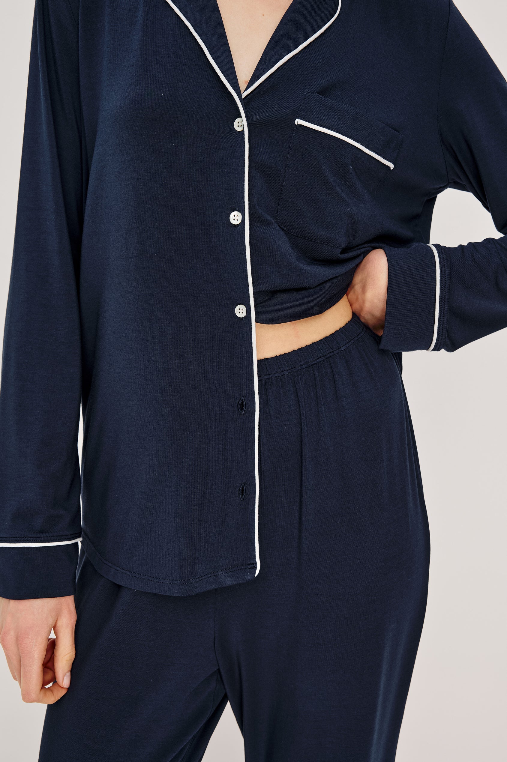 Varra Pajama Set in Navy
