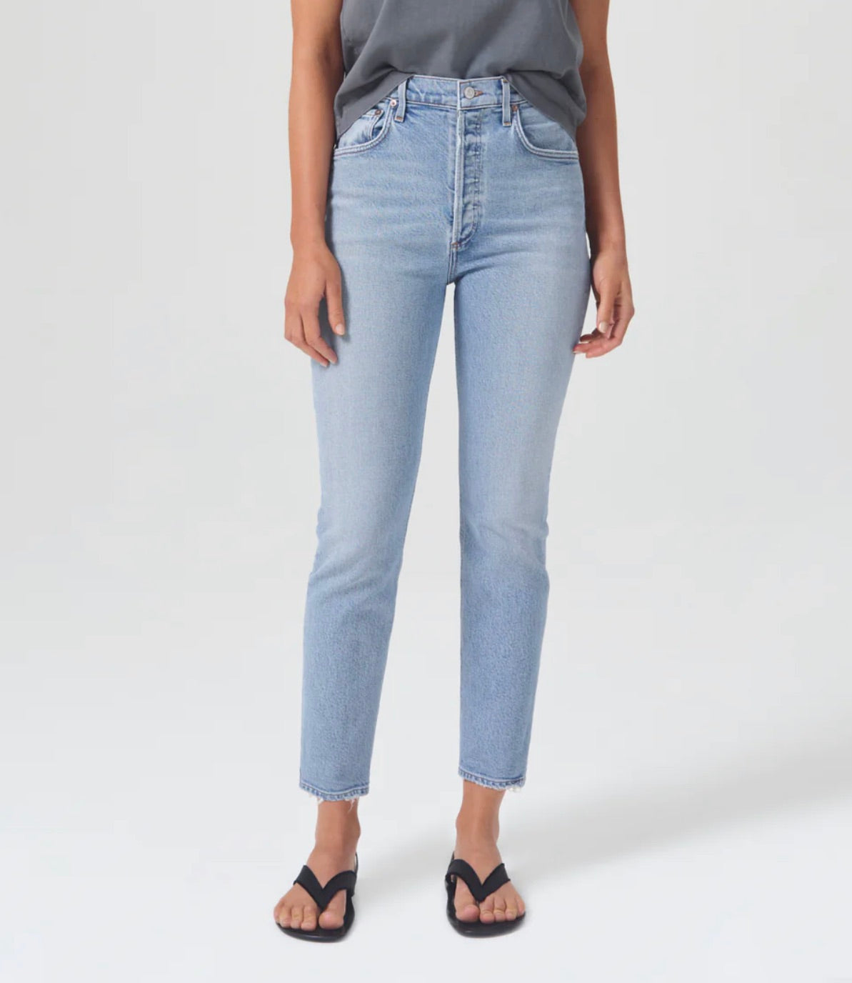 Riley HighRise Straight Crop