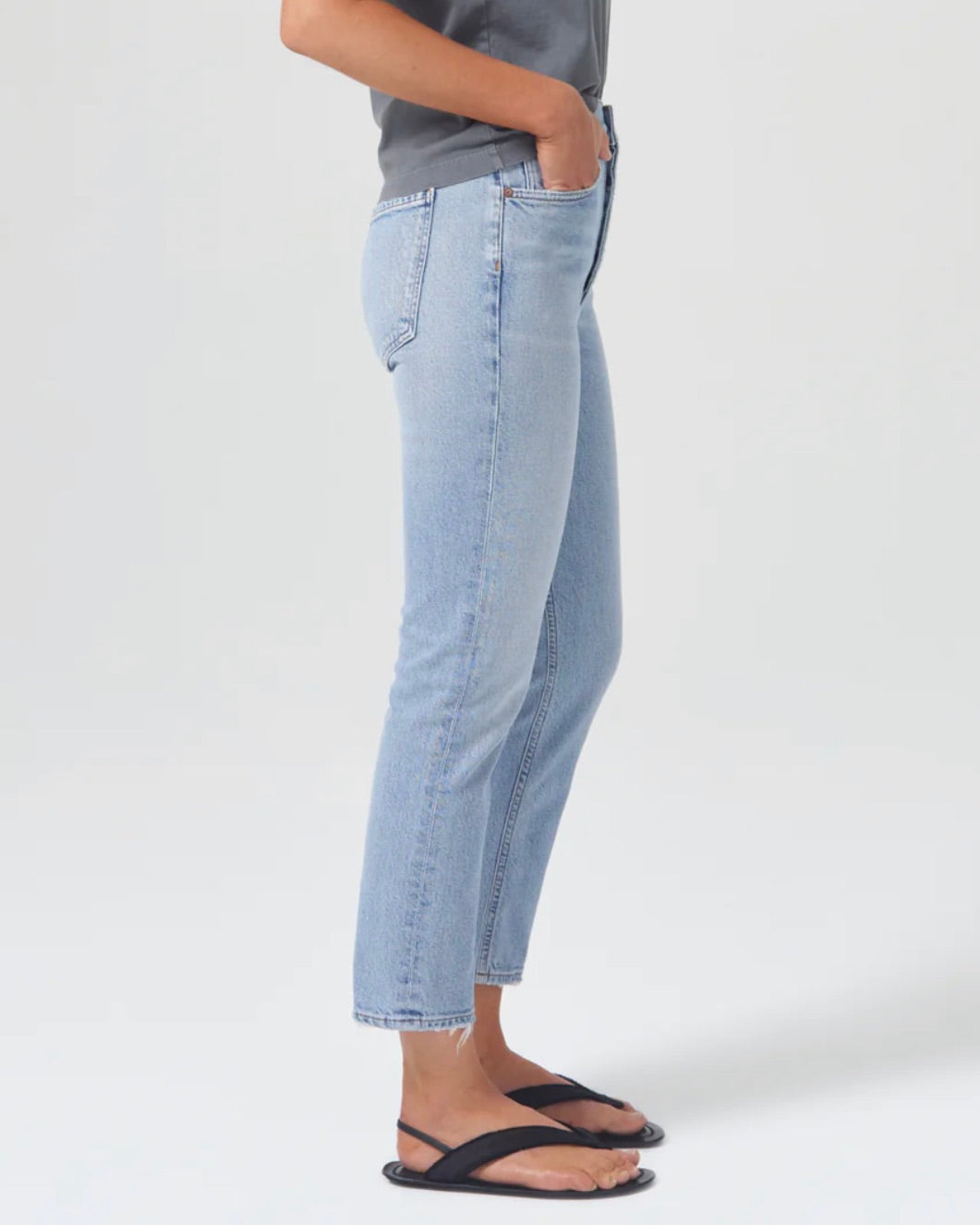 Riley HighRise Straight Crop
