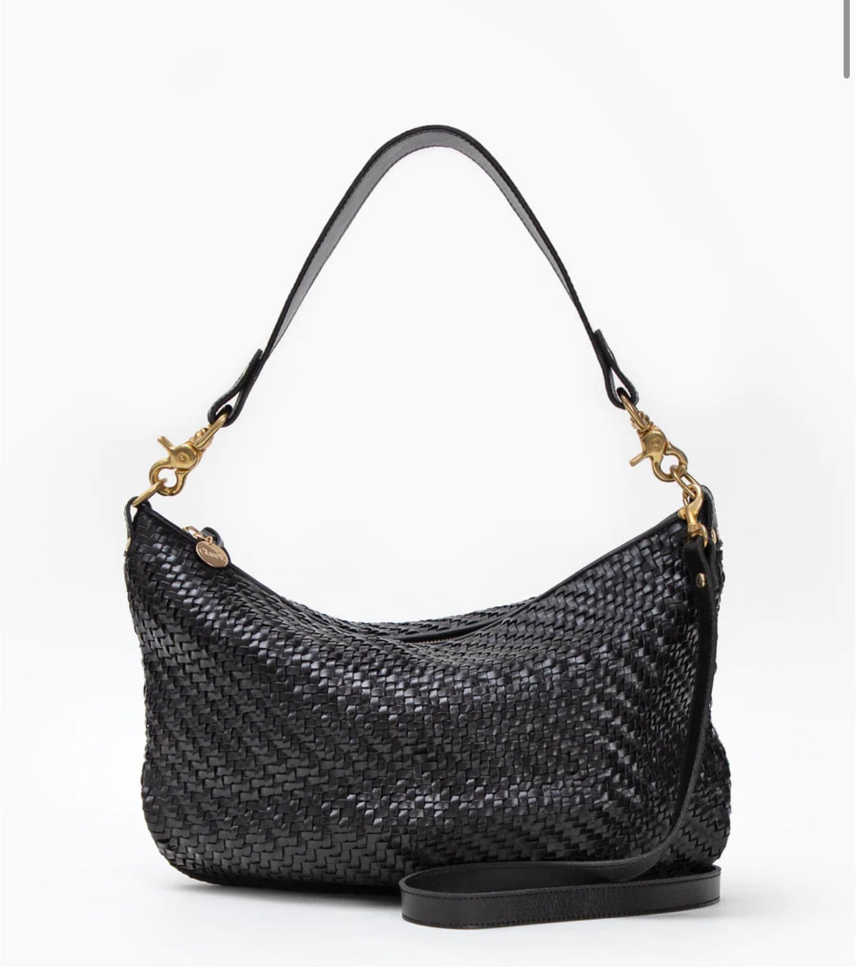 Moyen Messenger Bag Black Zig Zag