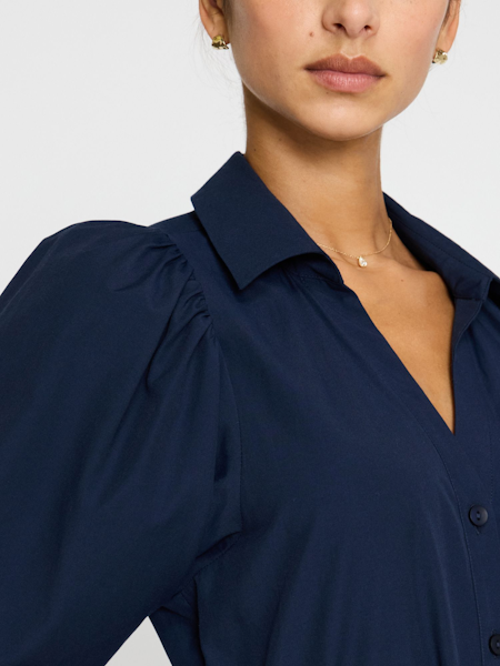 Antigua Dress in Navy