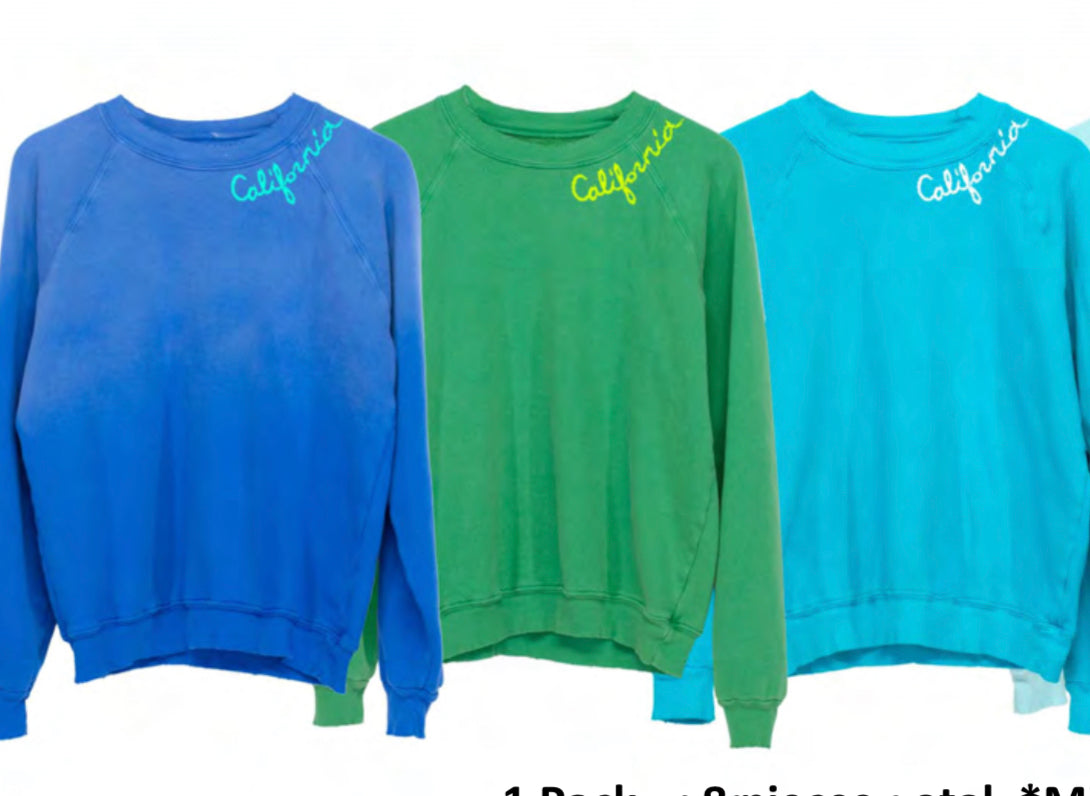 East Coast Hand Embroidered Sweatshirt