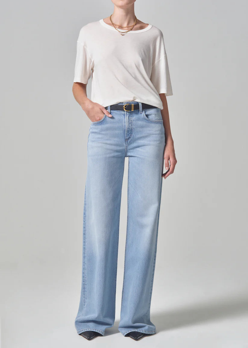Loli Mid Rise Baggy in Neroli