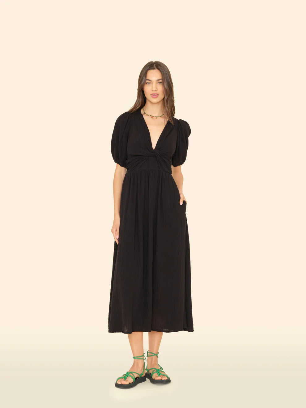 Lawsyn Dress in Obsidian