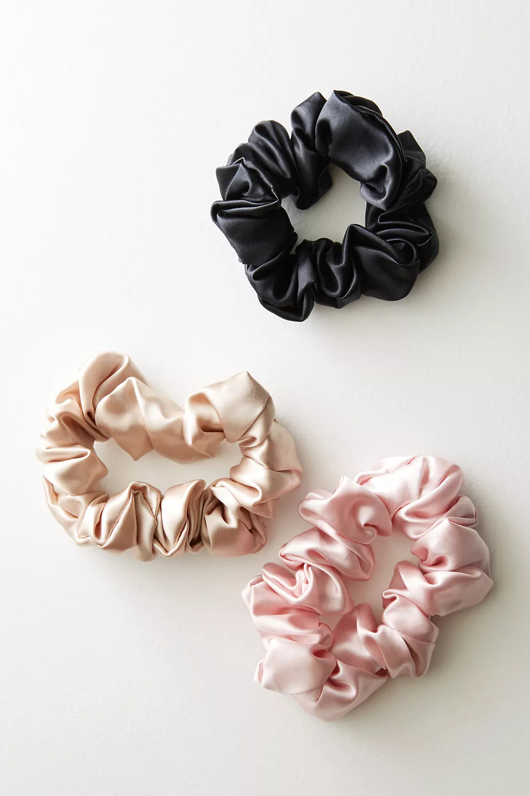 Silk Scrunchies Large